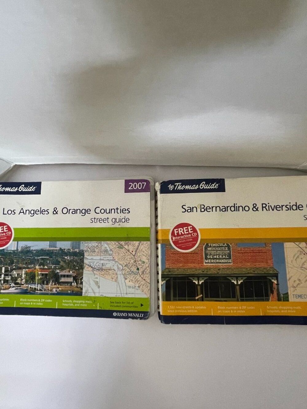 2 Thomas Guides 2007: Los Angeles & Orange County and San Bernardino & Riverside